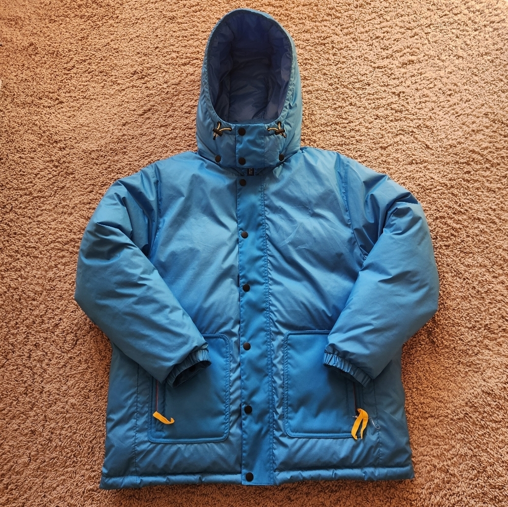 Cotopaxi Down Puffer Jacket Men's Medium Blue Ski Outdoor